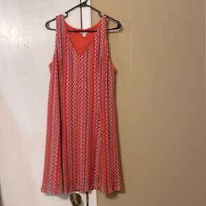 Comfortable sleeveless summer dress
